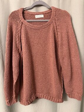 Free People Rosewood Crewneck Knit Sweater